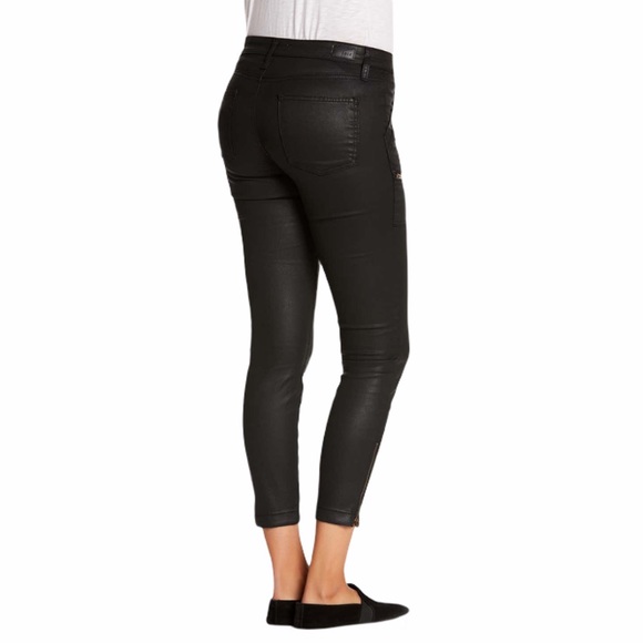 Joie Park Skinny Ankle legging jeans with zipper - Picture 2 of 5